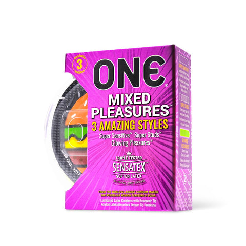Mixed Pleasures Condom 3's